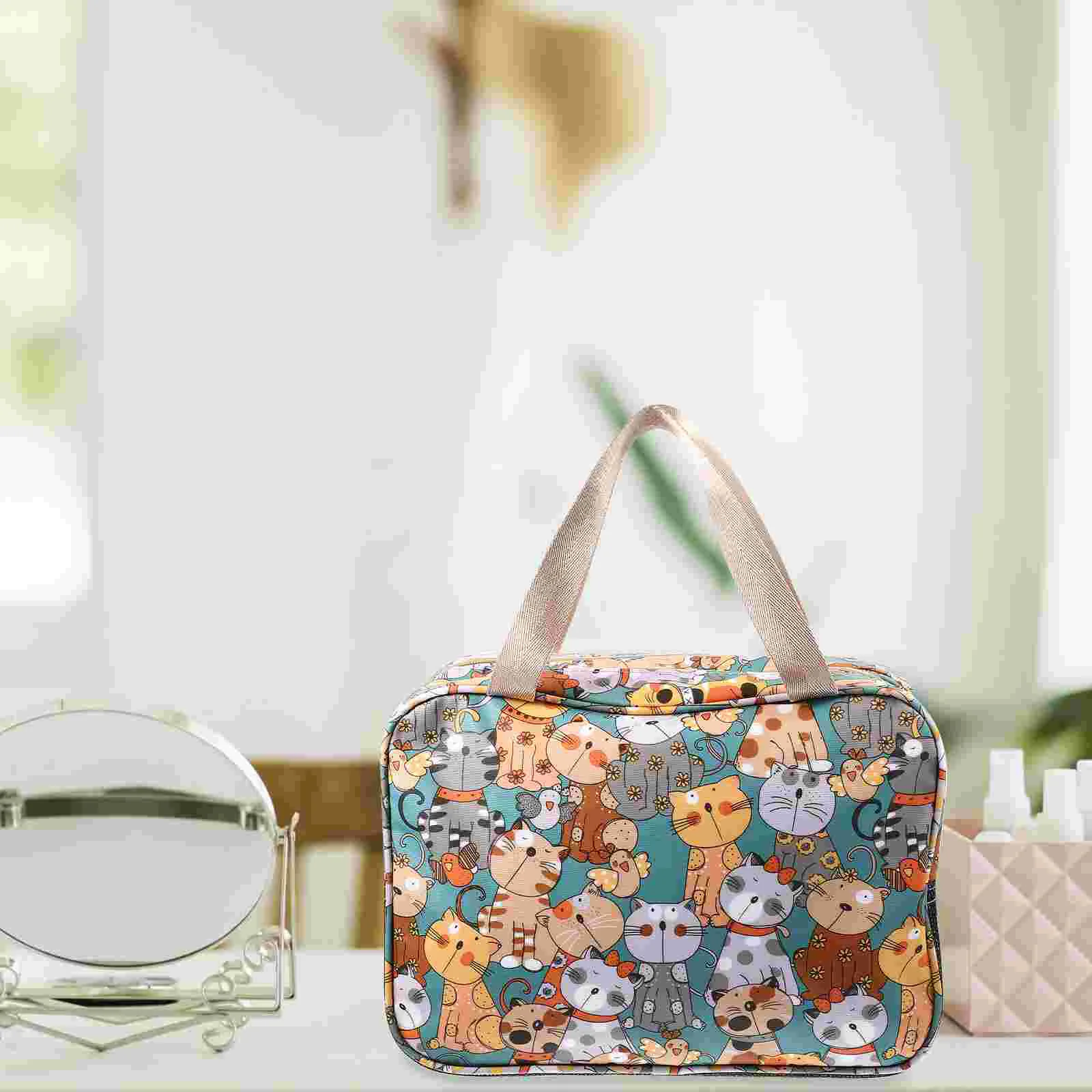 Cartoon Toiletry Bag Travel Cosmetics Makeup Bags Personal Care for Wash Organizer