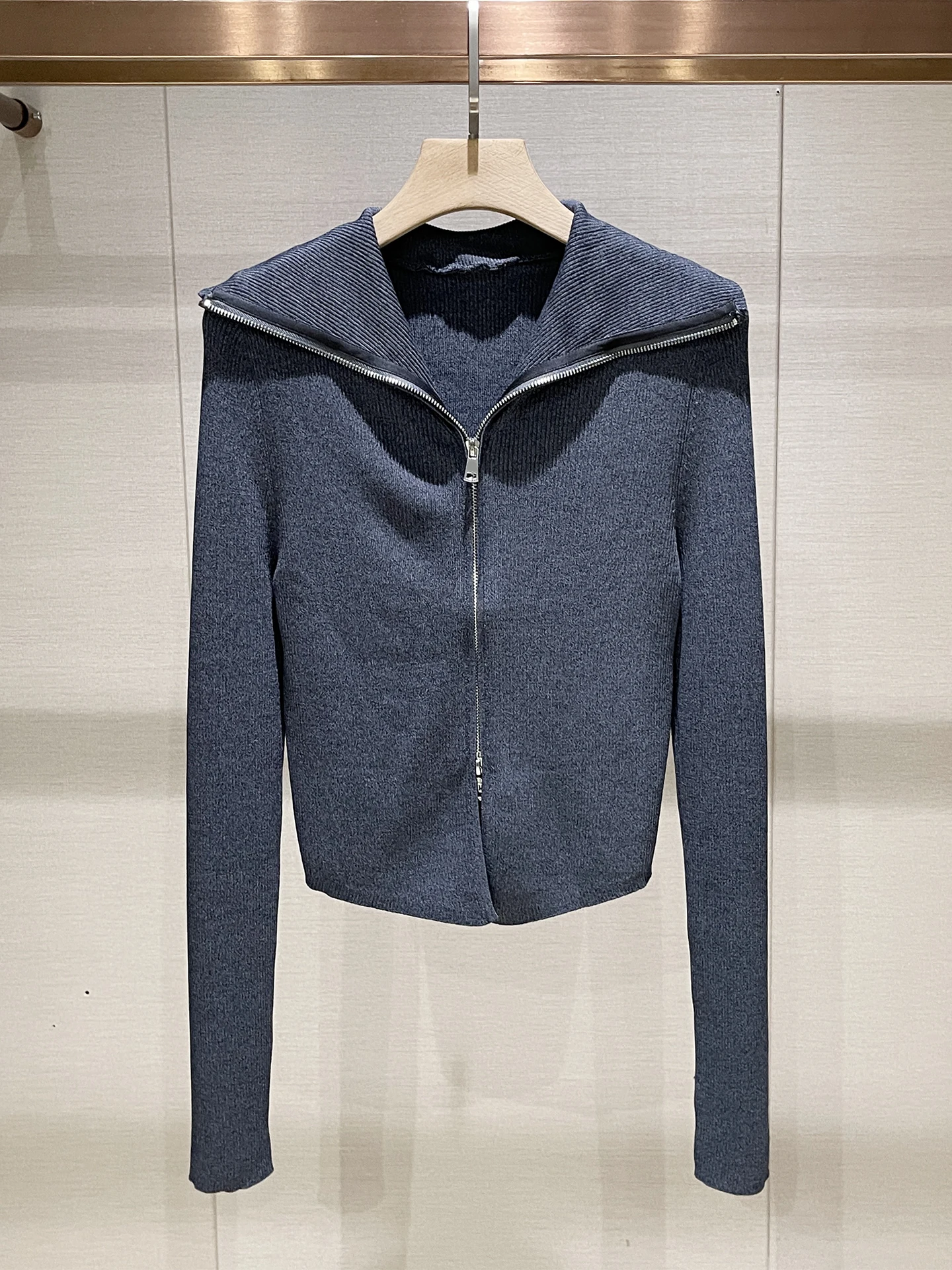 Slim Fit Knitted Ca… - image