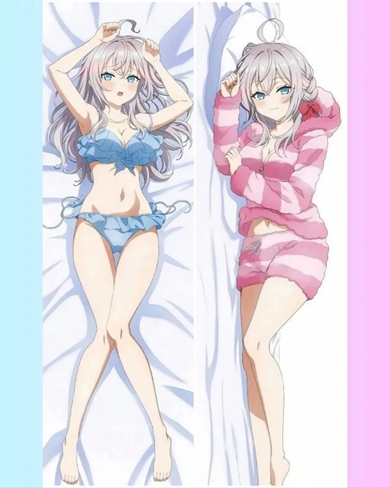 Anime Alya Sometimes Hides Her Feelings in Russian Dakimakura Pillowcase Body Pillows Cover Bedding Double-sided Print