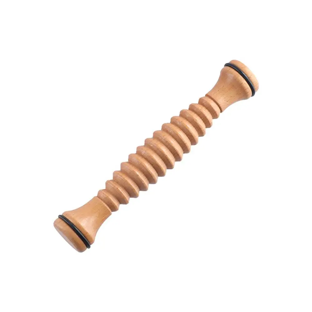 

Stress Relief Health Care Deep Tissue Massage Foot Care Tool Acupressure Machine Foot Roller Massager Wooden Exercise Roller
