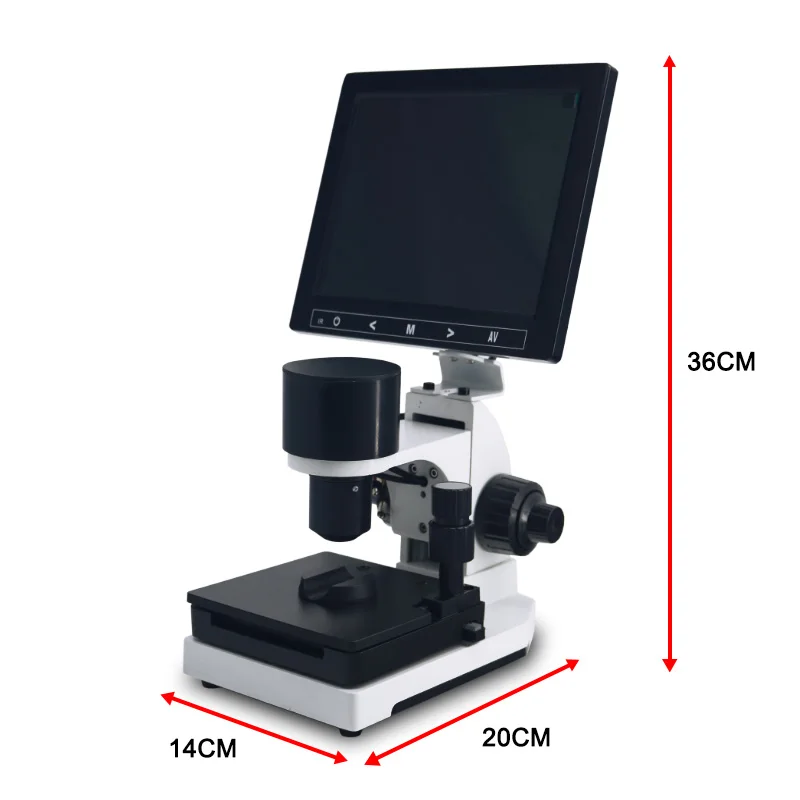 Microcircolazione capillare professionale XW880 Microscopio capillare Osservatore di sangue Macchina integrata Display LCD a colori