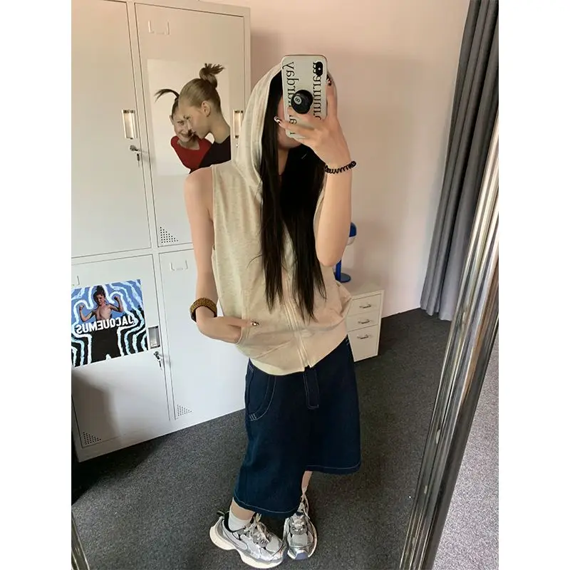 

Vests Waistcoats Thin Womens Ladies Winter Plush Removable Fleece-Lined Genderless Homewear Functional Lining Durable Full Softy