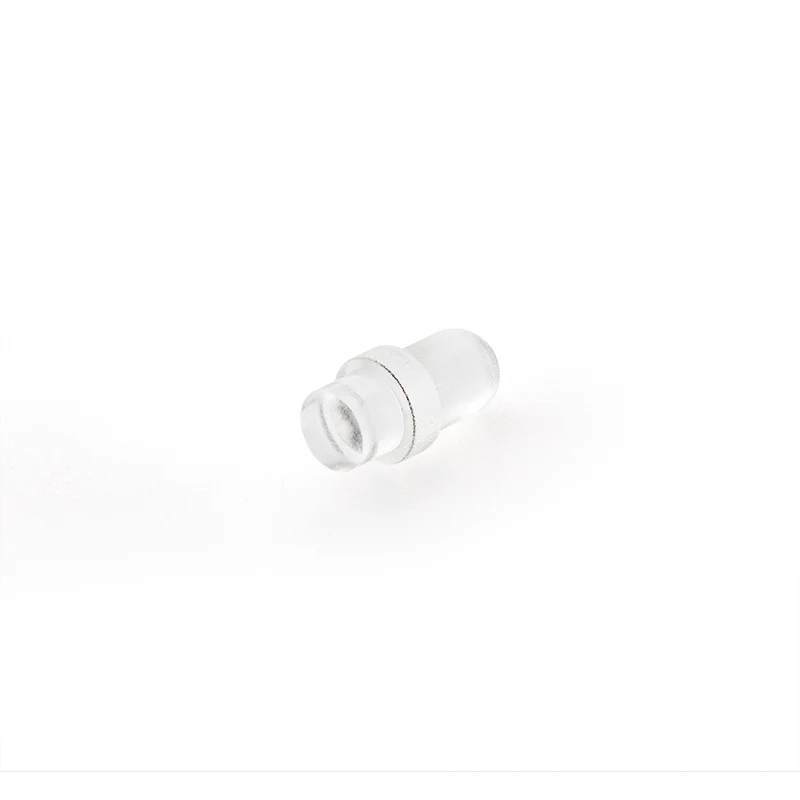 50pcs/lot Poding LED Light Pipe for 3mm Hole Transparent Plastic Round Head 3mm Light Guide Pipe PLP1-125