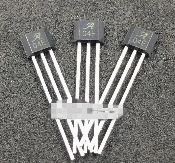 

A04E Униполярный магнитный элемент переключателя Холла A1104EUA-T 04E Датчик Холла TO-92S