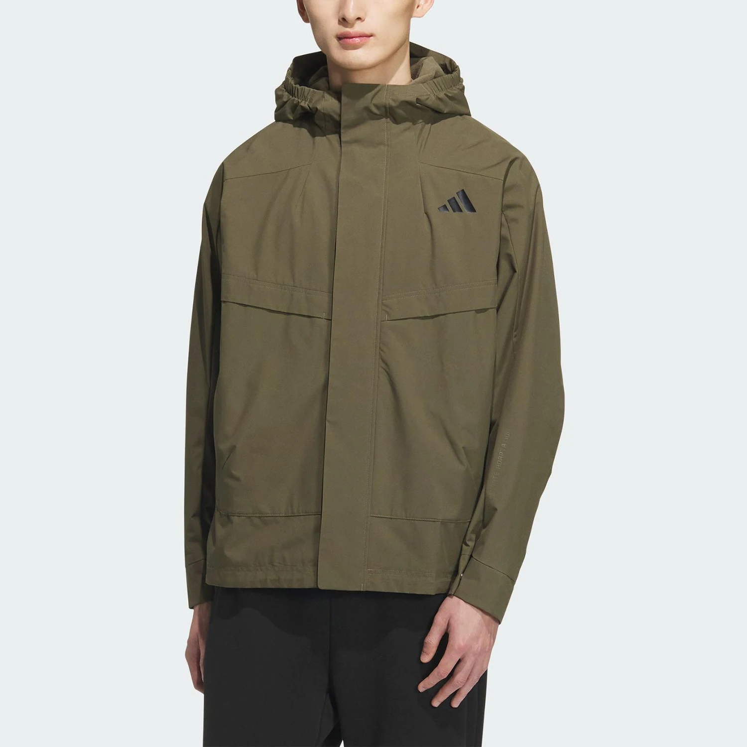 

Оригинальная осенняя мужская прочная повседневная куртка с капюшоном Adidas KB7625