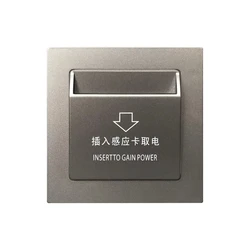 Interruptor iInteligente Hotel IC Card Energy Saving Switch Smart Any Card Power Saver