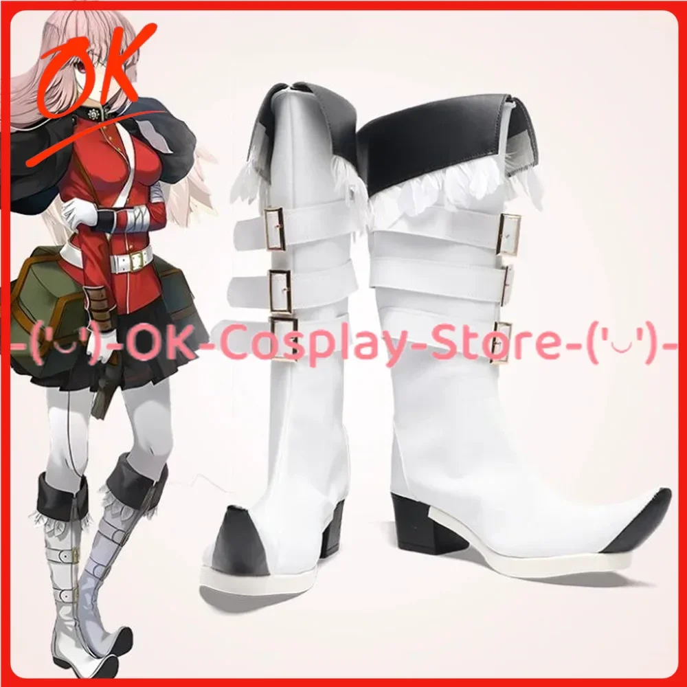 

[Customized] Florence Nightingale Fate/Grand Order FGO Anime Roleplay Prop Halloween Carnival Party PU Leather Boots