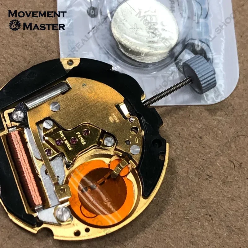Ronda 705 Movement Brand New & Original Swiss 705 Quartz Movement Watch Accessories Gold Machine