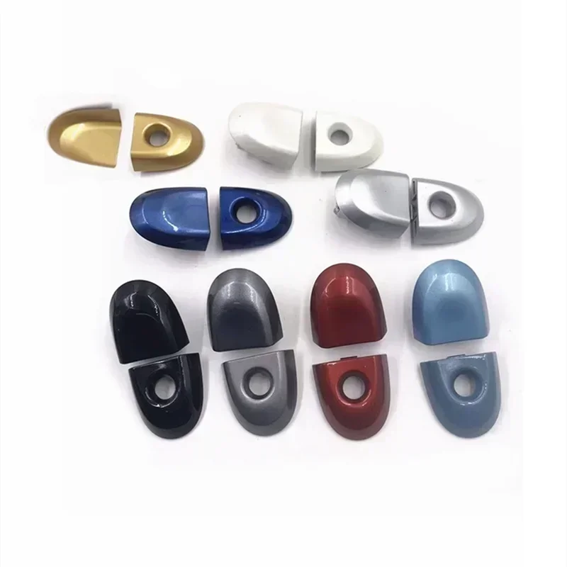 

For Nissan March IV Micra K13 JUKE F15 Cube Z12 Tiida Left Right Outer Handle Lock Cap Door Latch Cover With Key Hole