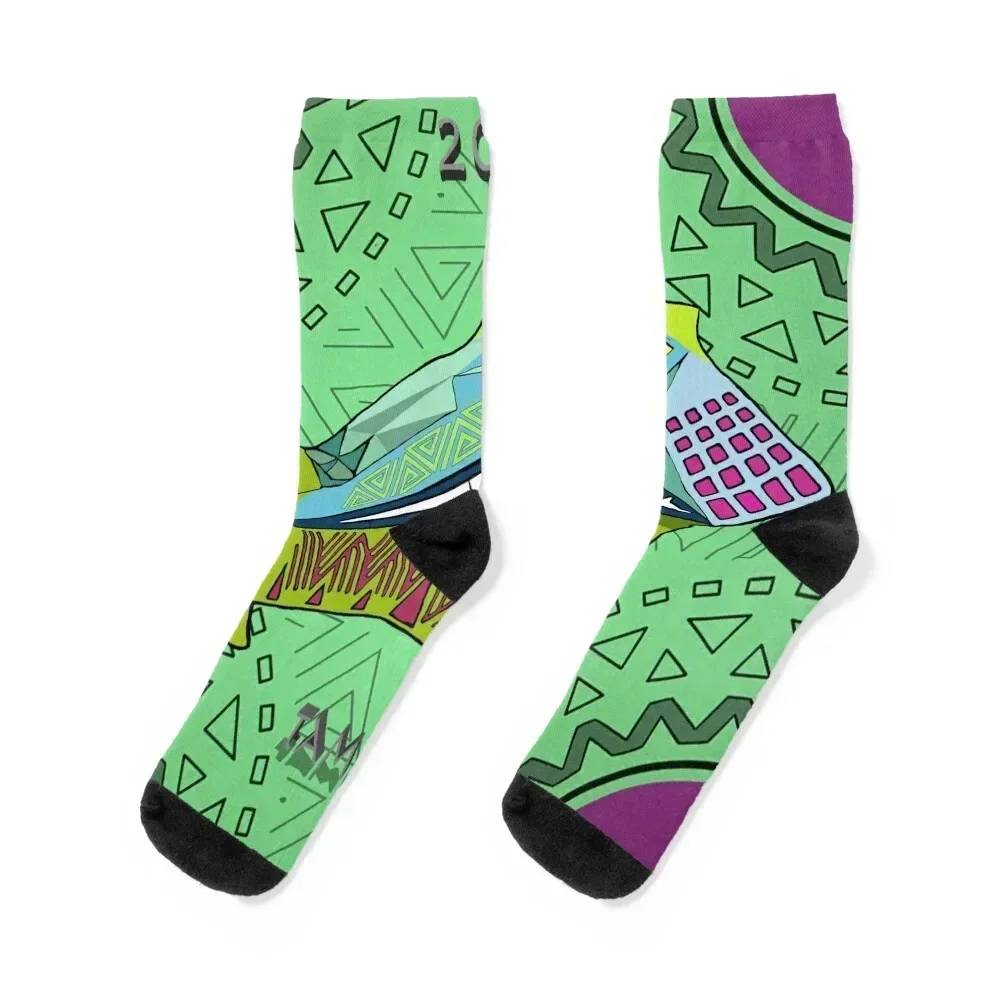 

iron Gwazi poster Socks valentine gift ideas christmas stocking Thermal man winter Christmas Socks Women Men's
