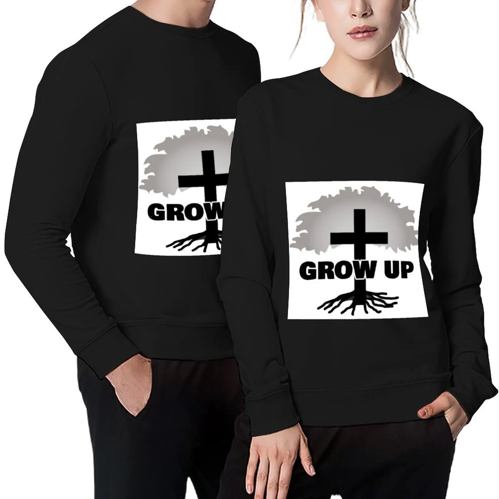 

Growing like a Beautiful Tree (version 2) Pullover men's clothing blouse autumn jacket men tracksuit new sweatshirt