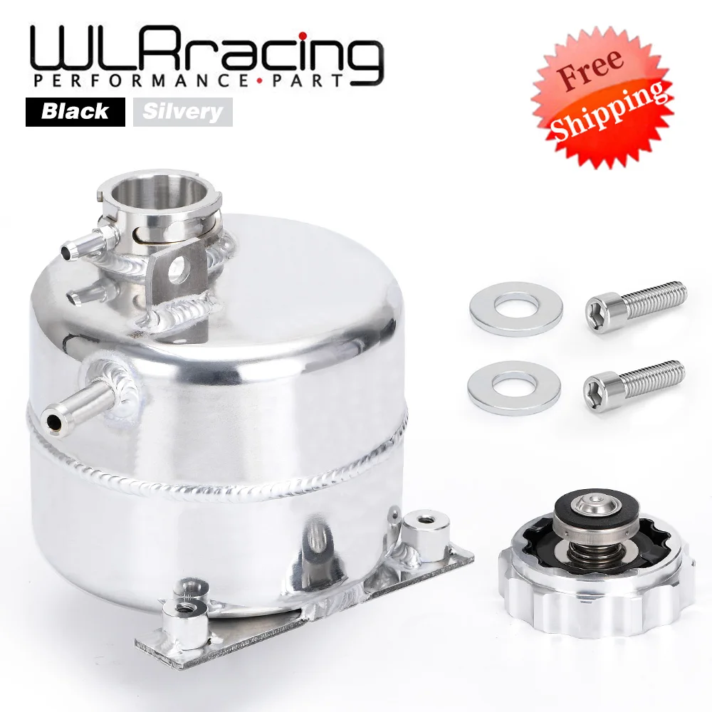 For MINI Cooper S R52 R53 Car Accessories Coolant Header Expansion Overflow Water Tank & Cap Reservoir Aluminum Can WLR-COT03