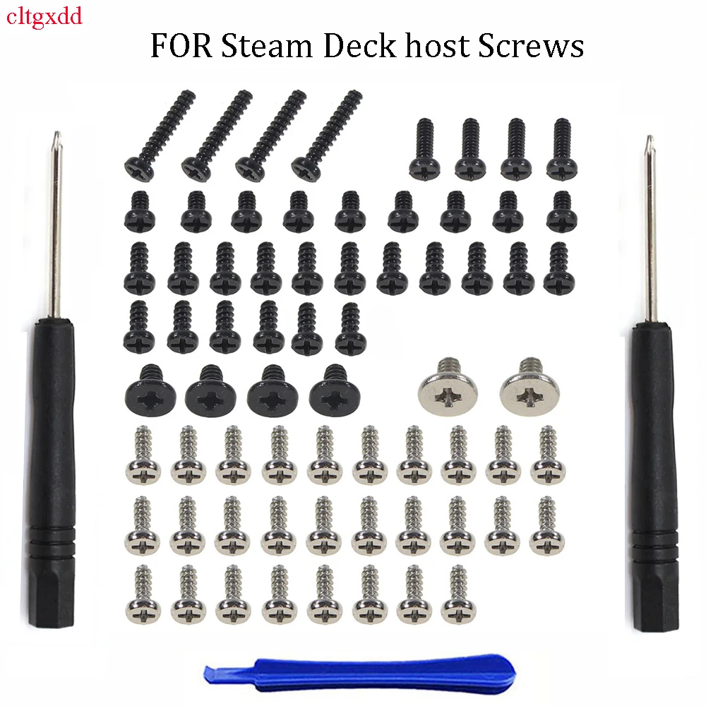 Cltgxdd 1-10set FOR Steam Deck host screw kit replacement shell screws Steam Deck game console complete set of screw tools