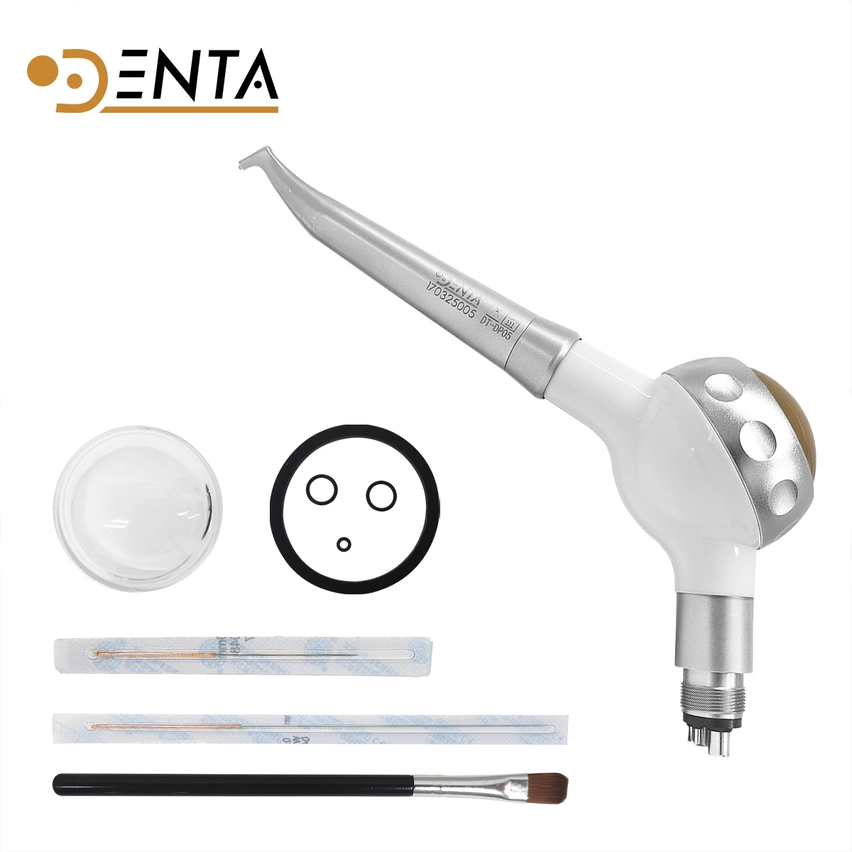 

Dental Hygiene Air Polisher System - 4 Hole Prophy Jet Sandblaster Handpiece FIT NSK Tooth Whitening Tool