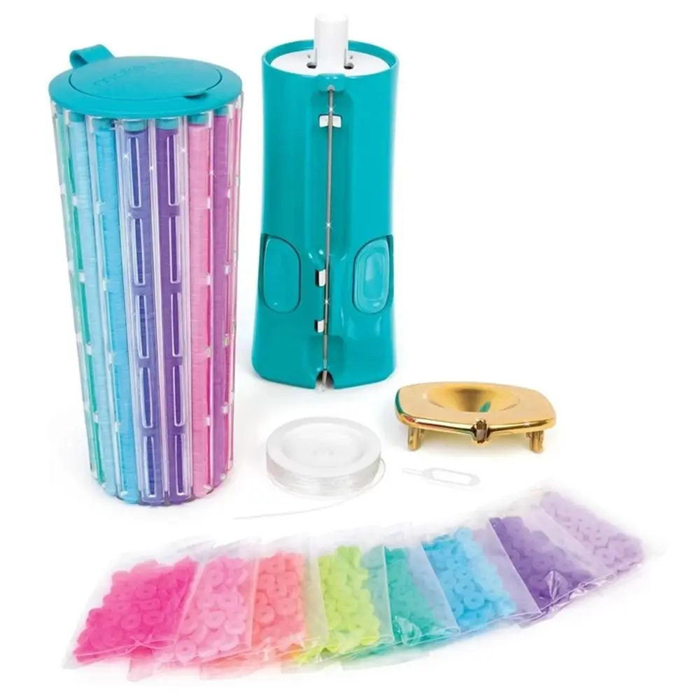 New PVC Click Bracelet Maker Kit Handmade DIY Jewelry Making Kit with Beads Beaded Beaded DIY Bracelet