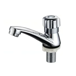 1pc Cold Only Basin Faucet Bathroom Wash Basin Faucet Single Hole Cold Tap For Home Hotel Deck Mounted Balcony Sink Water Taps