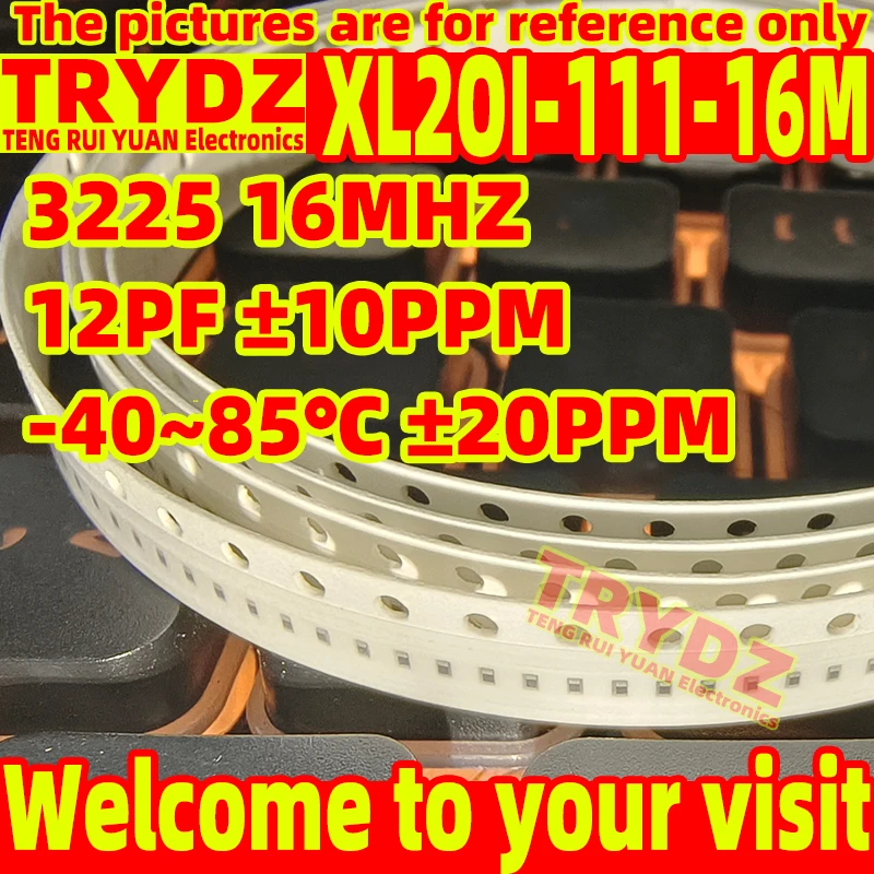 3000-50pcs 3225 16MHZ 12PF ±10PPM -40~85℃ ±20PPM XL2OI-111-16M YSX321SL crystal oscillator