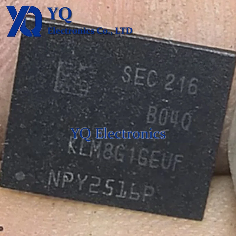1PCS/lot New OriginaI KLM8G1GEUF-B04Q KLM8G1GEUF 8G automotive grade EMMC5.1 version BGA153 storage chip