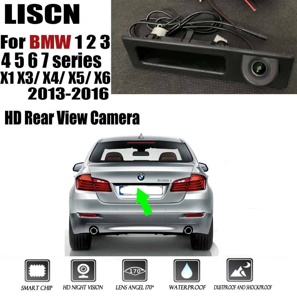 Rear View Camera For BMW 1 2 3 4 5 6 7 series X1 X3/ X4/ X5/ X6 2013-2016 Trunk Handle Camera / Reversing Camera