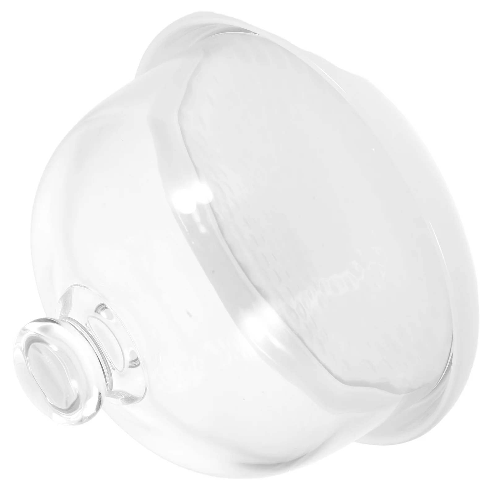 

1Set Ceramic Cake Plate with Transparent Glass Cover Food Tray for Dessert Display and Fresh Keeping Glass Cover