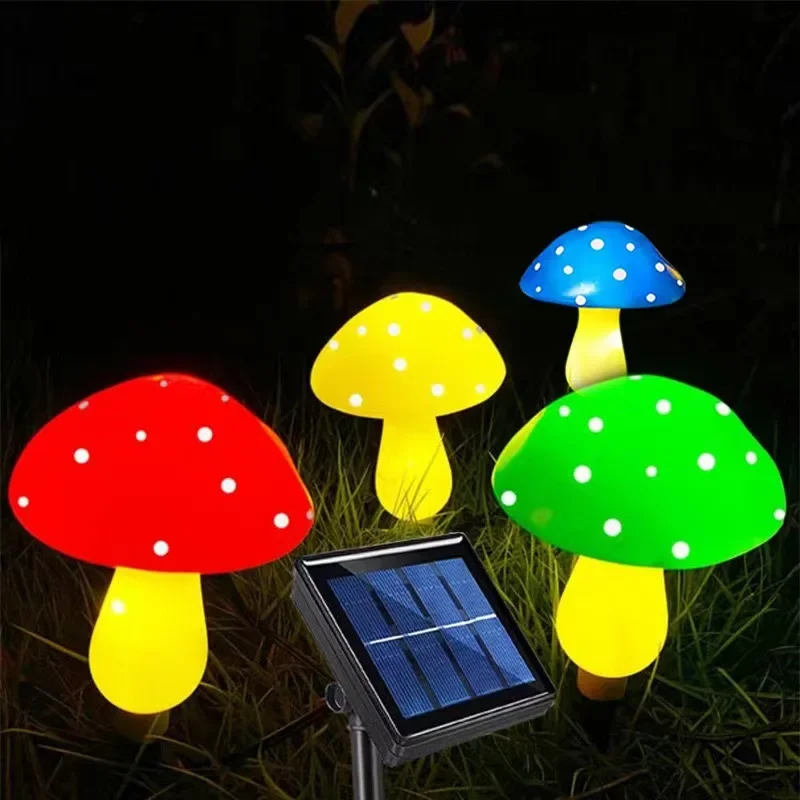 Guirxiété lumineuse solaire multicolore à LED, luminaire décoratif d'extérieur, idéal pour un jardin, une cour ou une chambre, nouveauté