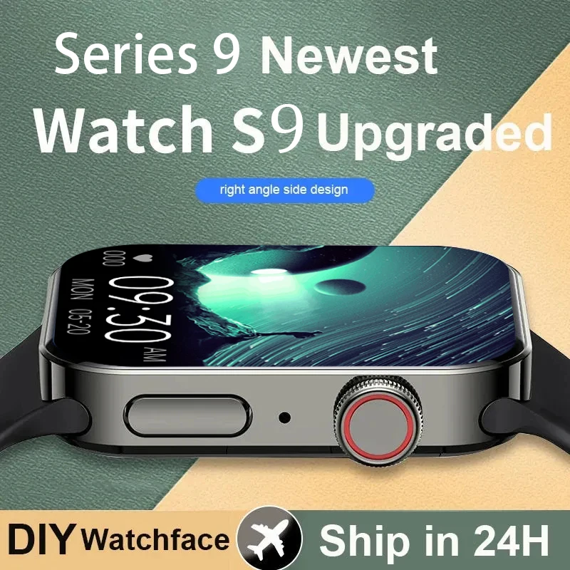 

2025 Новые часы NFC S10 MAX, Bluetooth Call, умные часы, женские часы, мужские спортивные фитнес-трекеры, умные часы с пульсометром для наушников