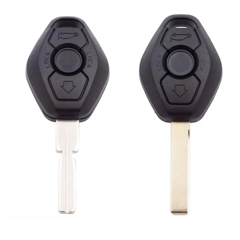 Car Remote Key Shell Replacement For BMW EWS Sytem E38 E39 E46 X3 X5 Z3 Z4 1 3 5 6 7 Series Blank Key Car Accessories