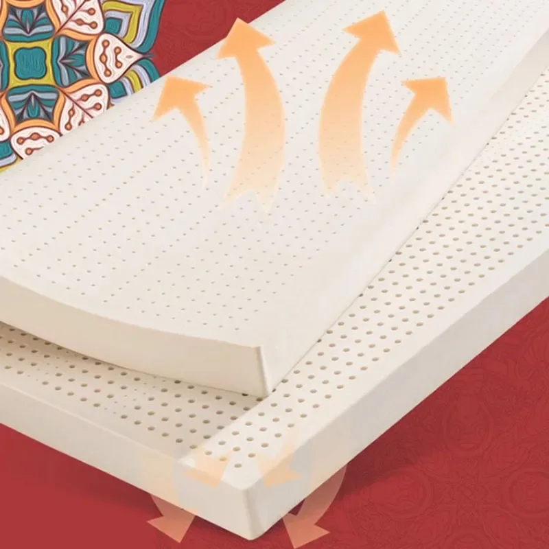 

High Quality Latex Mattresses King Size Molblly Sleeping Queen Latex Mattress King Size Twin Colchon Matrimonial Hoom Furniture