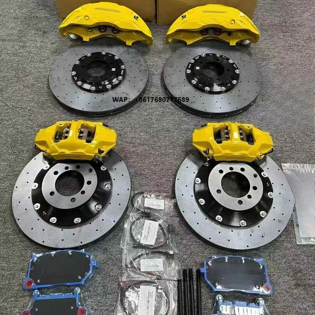 

Aftermarket for Akebono 10-piston front 4-piston rear Forged aluminum alloy Caliper Carbon ceramic disc set for