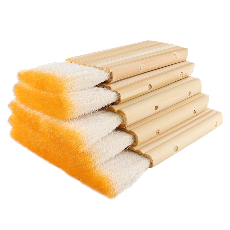 Wool Brush, Soft Wool Typesetting Brush, , Bamboo Tube Brush,