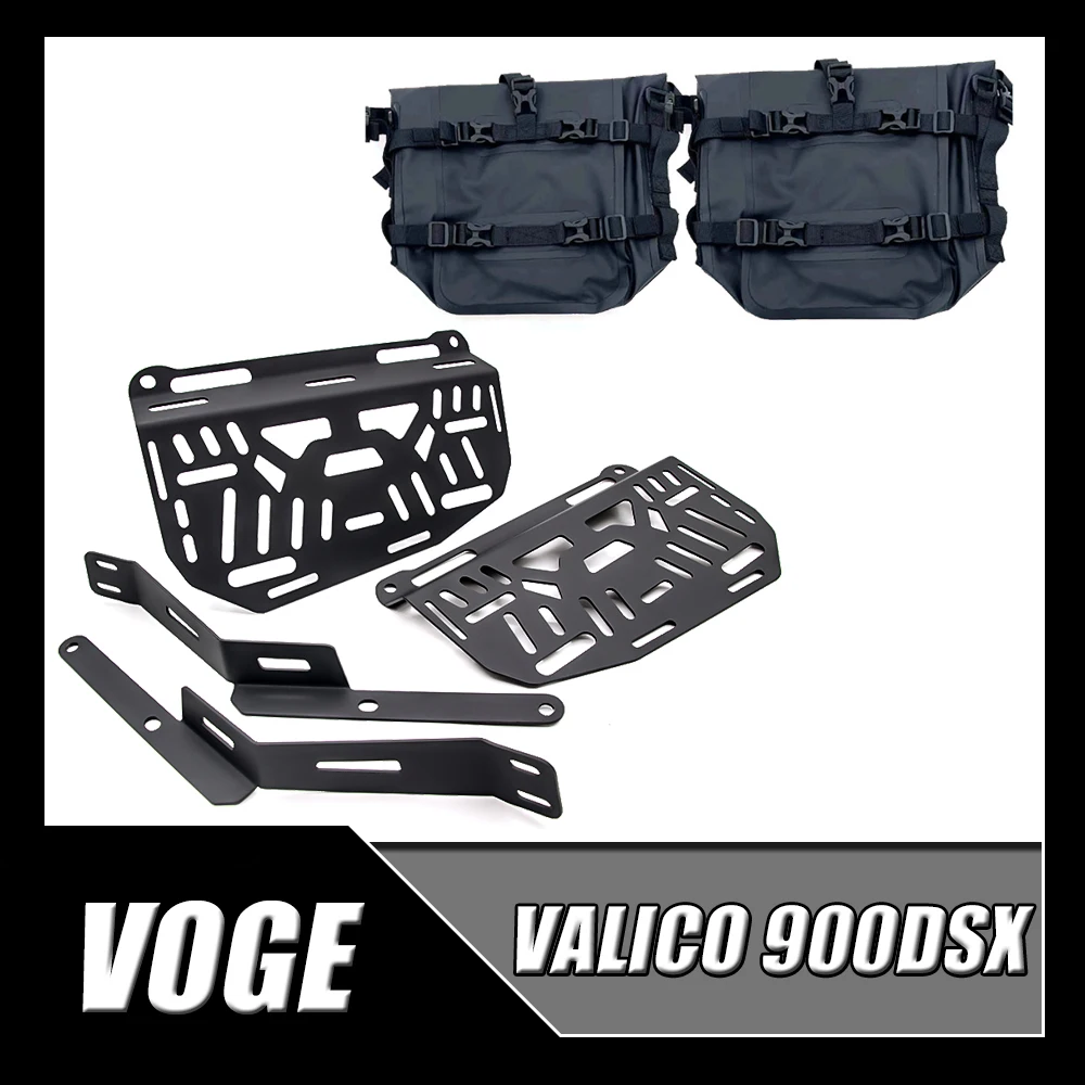 

FIT 900DSX Luggage Rack Side Bags For VOGE Valico 900DSX DS900X Rear Saddlebag Support Mounting Sidebox Bracket Mount Holder