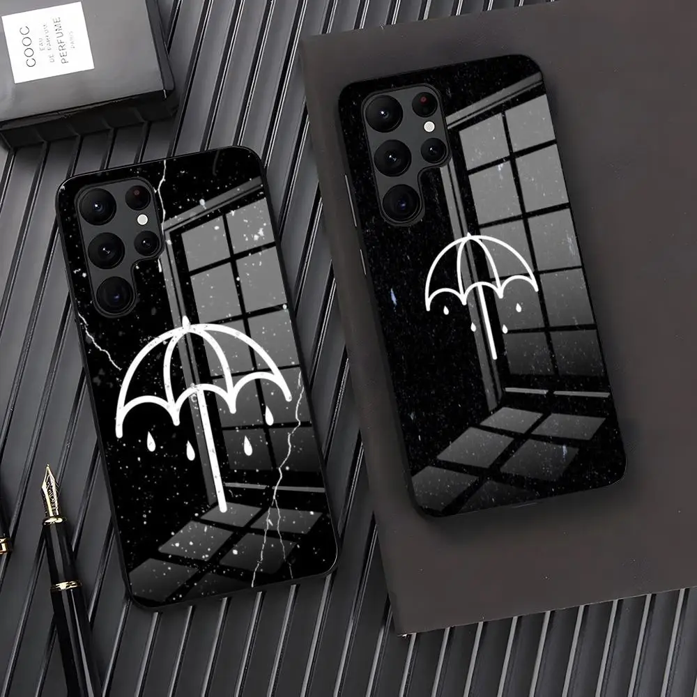 BMTH B-Bring Me The H-Horizons Phone Case For Samsung S24 S23 S21 S20 A34 A54 A53 M54 Note 20 Ultra Plus 2024 Glass Cover