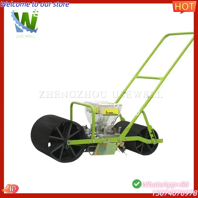 2026 Agricultural Farm Equipment Machinery Multi Rows Green Garden Manual Hand Vegetables Seed Seeder Planter Transplanter