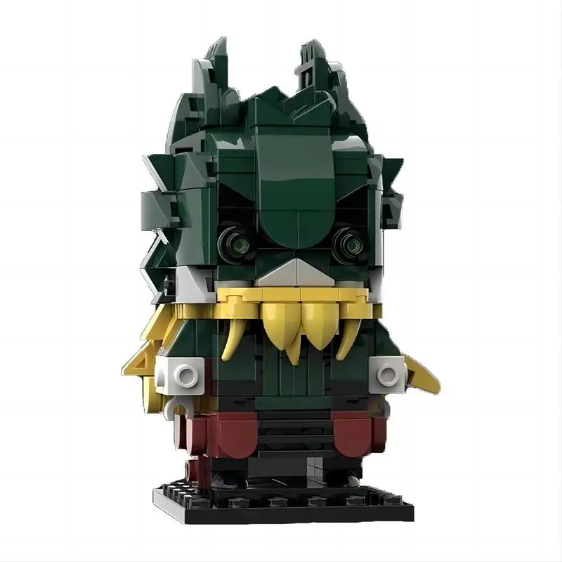 Moc Brick Diy Building Model Figure Ornament My Hero Academia Character Series Boys Desktop Collection Holiday Gift