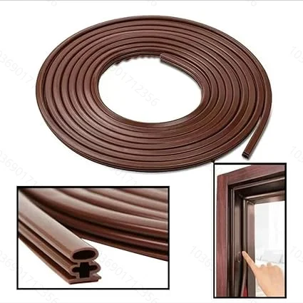 The Sealing Strip For The Entrance Door Is SelfAdhesive And Elastic, With Wind, Sound Insulation, Collision, And Wear Resistance