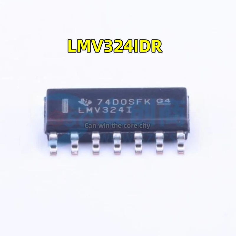 50 pieces New patch LMV324IDR LMV324I LMV324 SOP-14 operational amplifier original in stock