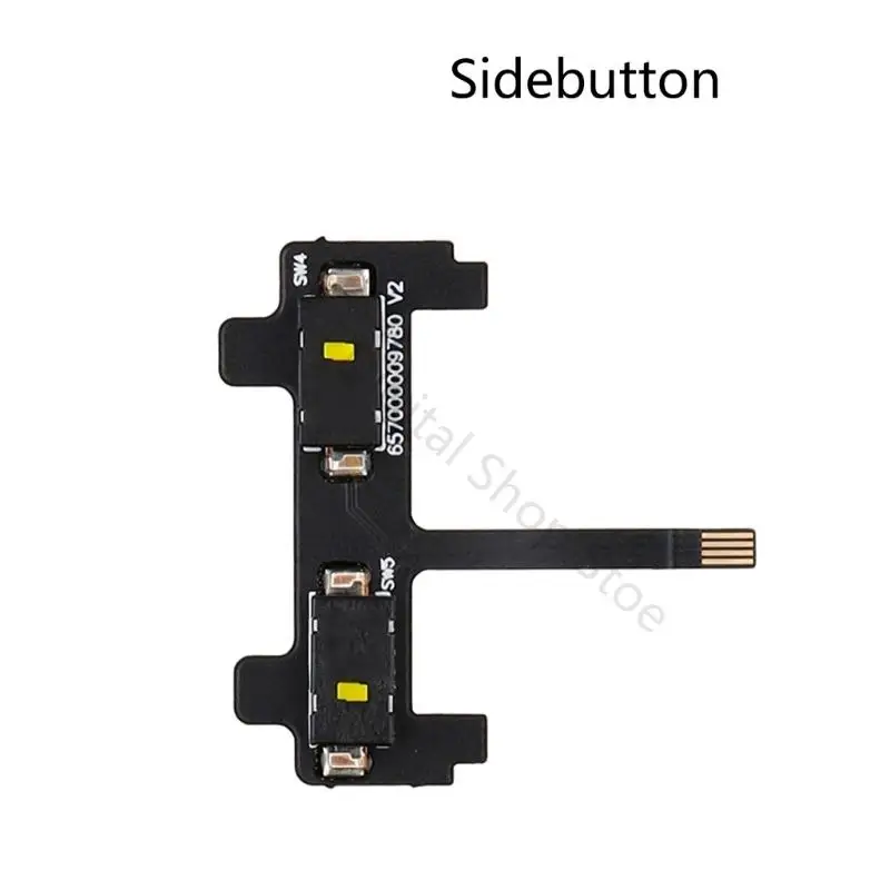 96BA Maus-Seitentastatur-Ersatz mit Schaltungsstruktur und Flachbandkabel, Reparaturteil für Deathadder V3Pro beschädigte Seite – Detail 6