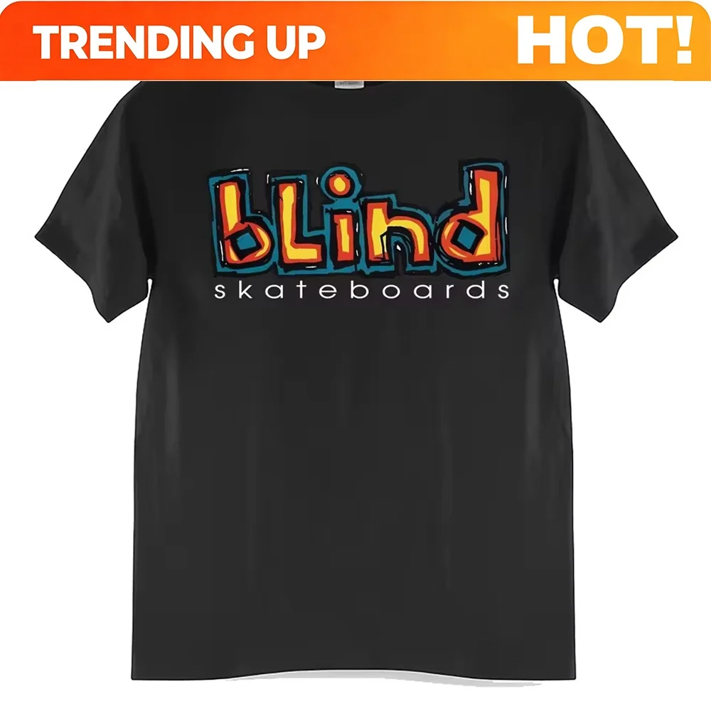 Playeras De mujeres TShirt Men Mens Clothing Homme Mens New in Top Tees Tee Shirt Homme Tshirts for Men Blind skateboard t-shirt