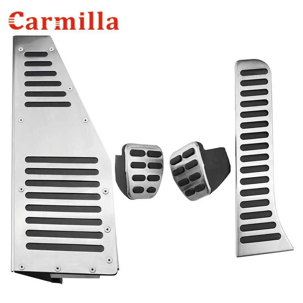 

Carmilla RHD LHD Car Pedals Car Pedal Protection Covers for VW Golf 5 6 CC Passat B6 B7 Tiguan for Skoda Octavia Parts