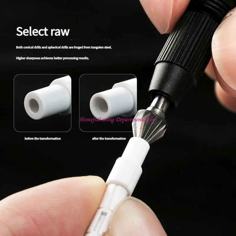  Multifunction Chamfering Device Round Hole Expanding Drill Chamfer For Model Making And DIY Projects