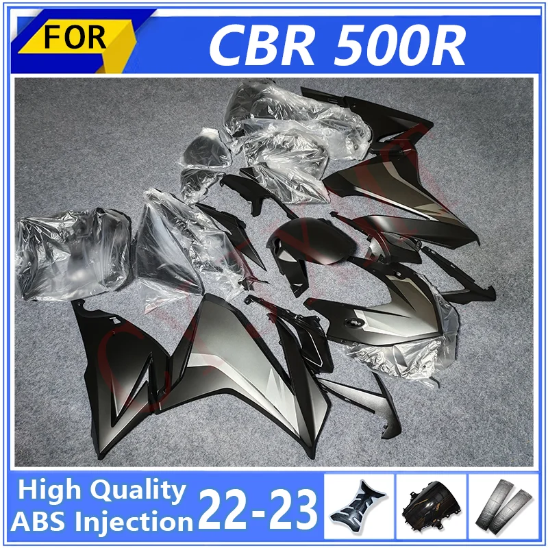 

Матовые комплекты обтекателей для мотоциклов Honda CBR500 CBR500R 2022 2023 из ABS-пластика, обтекатели CBR 500R 500 22 23, корпуса для мотоциклов