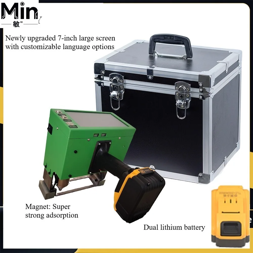Easy Operate VIN Number Dot Peen Marking Machine Core Motor Metal Steel Printing Engraving Machine for Car Chassis