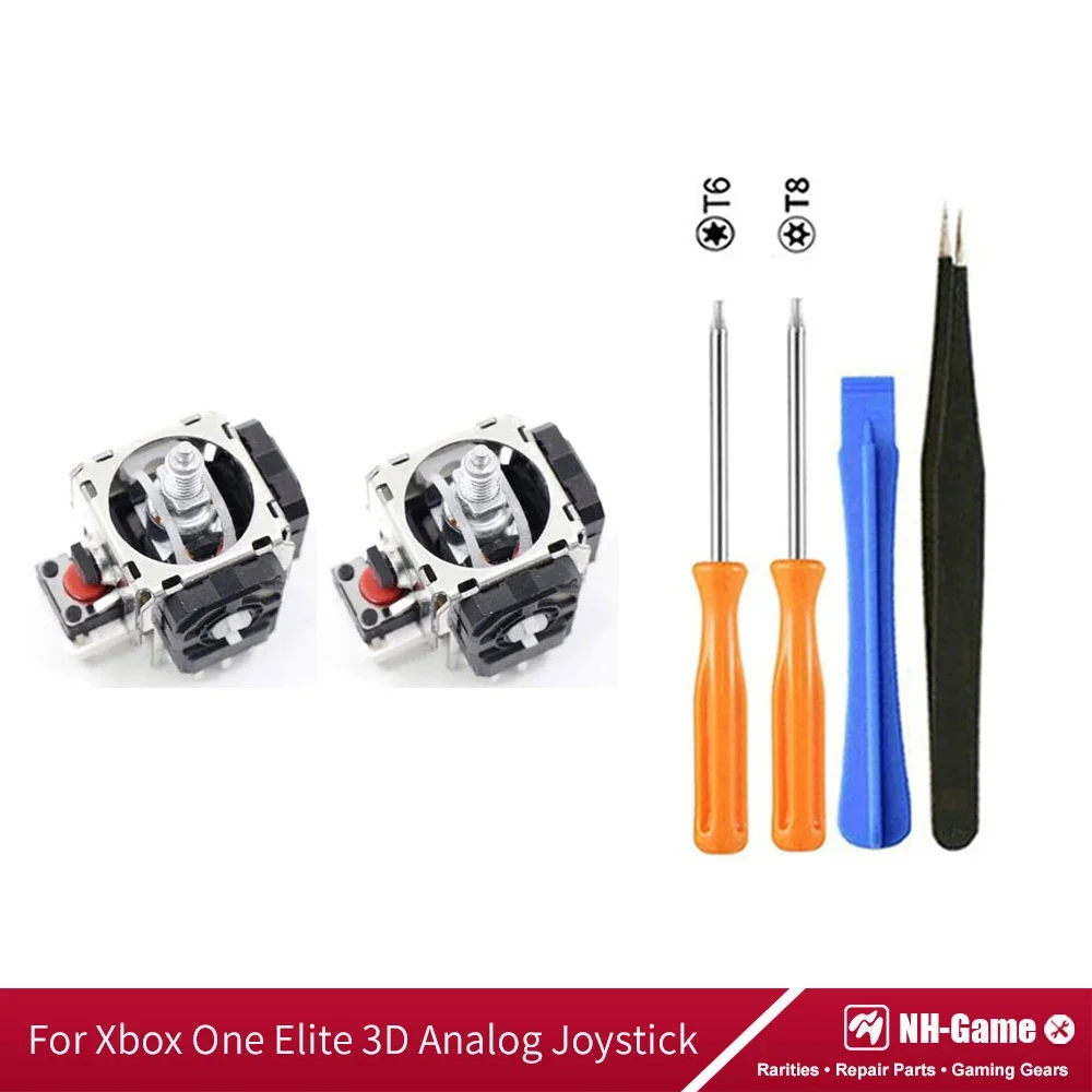 1/2 stücke 3D Analog Stick Für Xbox One Elite Serie 2 Spiel Joystick Sensor Modul Rocker Potentiometer Thumbstick