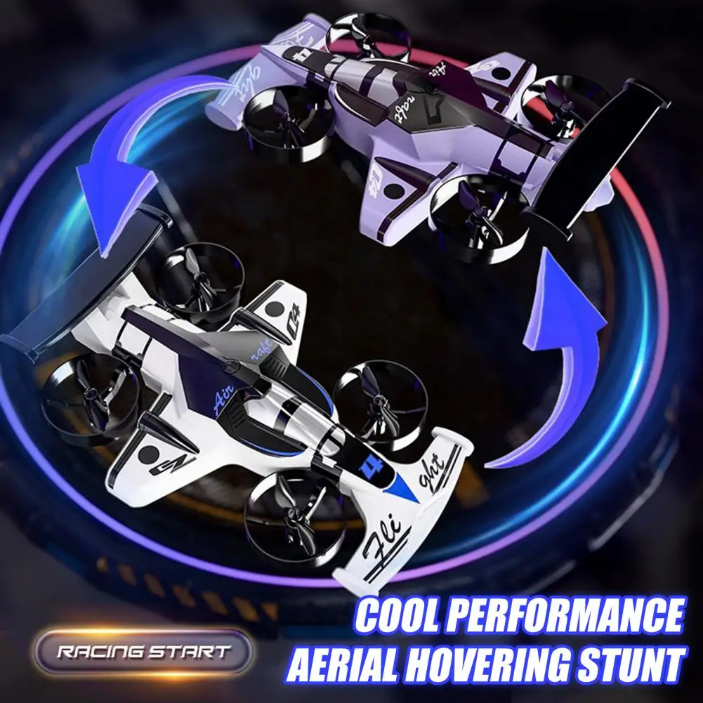 Zabawka dla początkujących: zdalnie sterowany samolot RC, dron 2w1, mini samolot, szybki samochód RC, akrobacyjny samolot RC 2.4 GHz, pojazd do driftu dla dzieci.