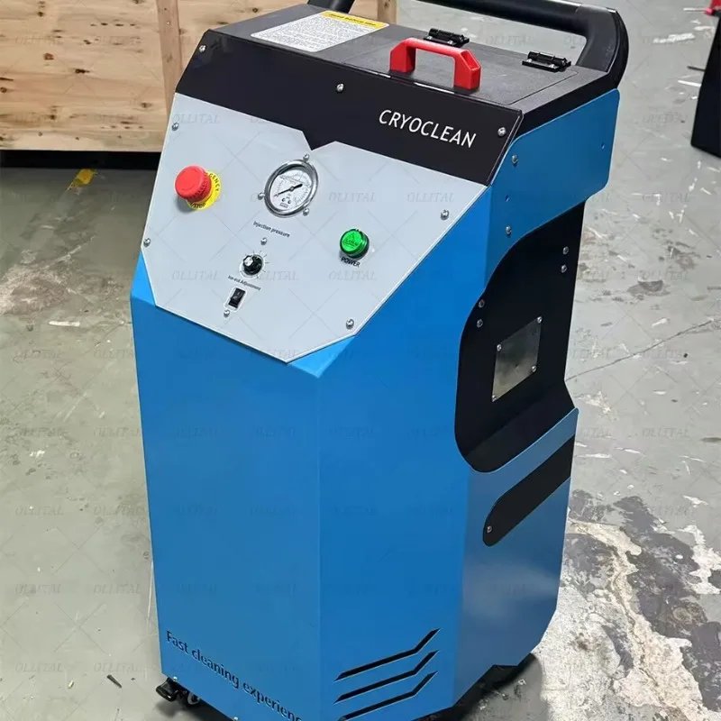 Crtop P7X CO2 Dry Ice Blasting Machine for Industrial Degreasing and Surface Treatment Mini Dry Ice Cleaning Machine