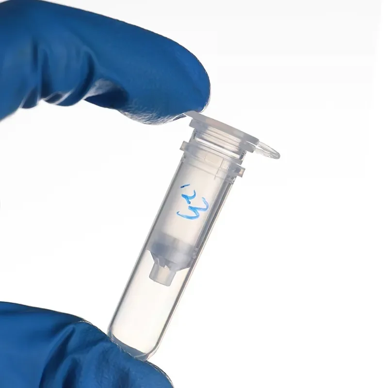 Lab DNA RNA Purification Column 2ml Extraction Collection Tube