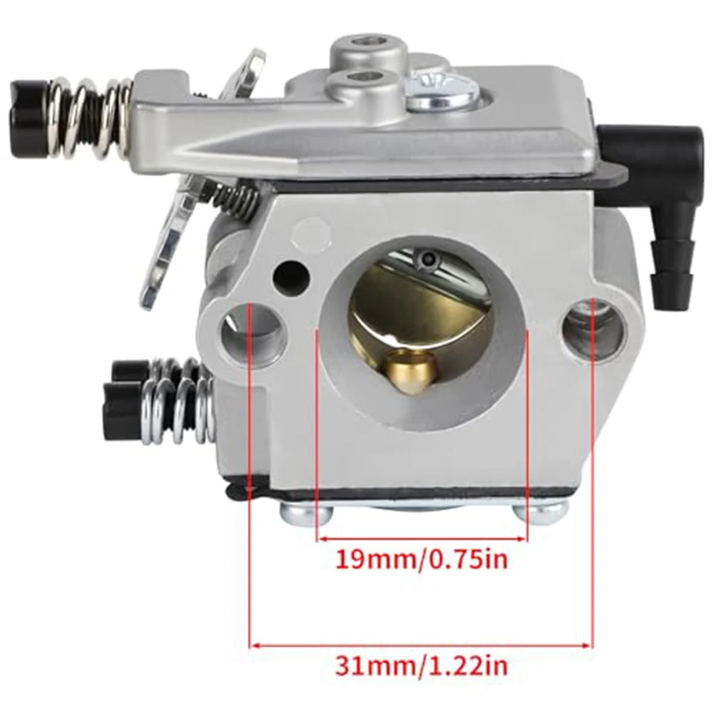 لـ 009 010 011 012 مكربن المنشار مع فلتر الهواء وأجزاء خط الوقود لصيانة المحرك واستعادة الأداء