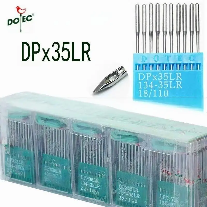 10 Pcs DP*35LR Needles For Industrial High Head Sewing Machine Computer Embroidery Sewing Machine Needle