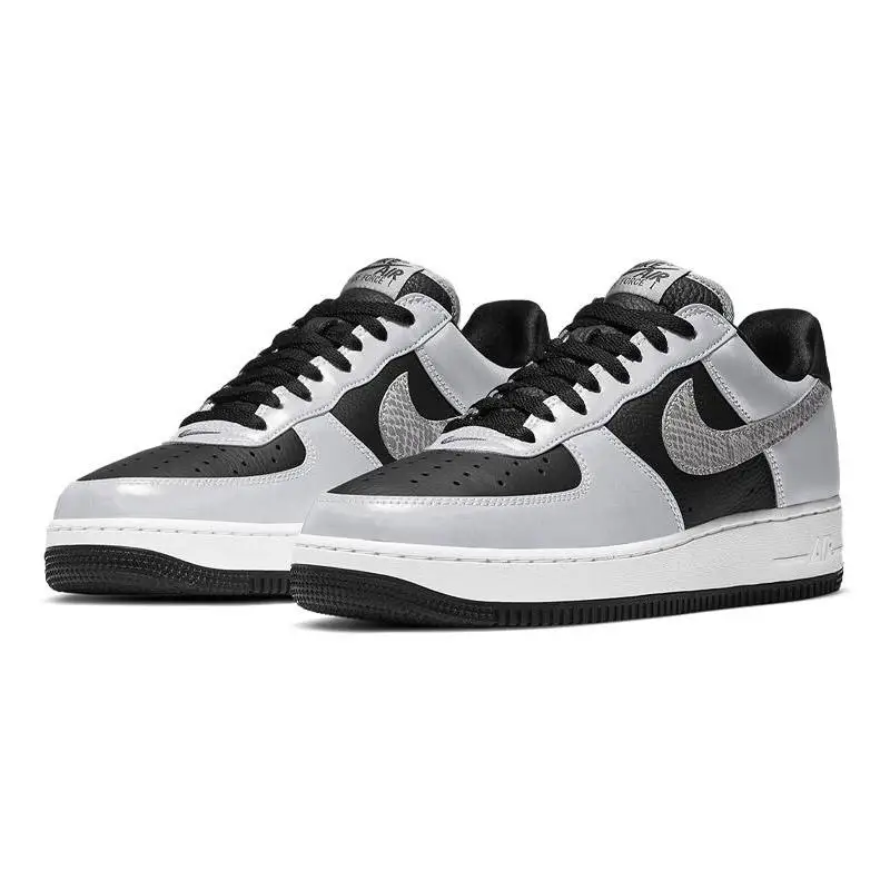 حذاء رياضي Nike Air Force 1 Low Silver Snake 2021 Dj6033-001