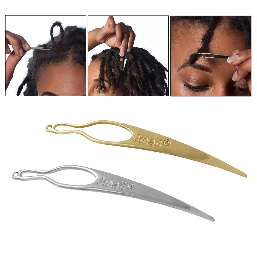 2 Pieces Dreadlocks Tool Interlocks Hooks Braided Wig Making